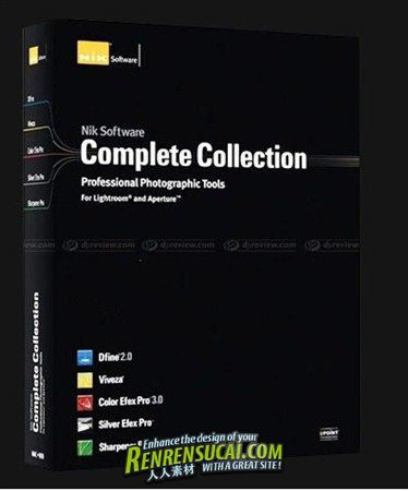 《Nik摄影图像后期滤镜插件软件2012合辑破解版》Nik Software Complete Collection...