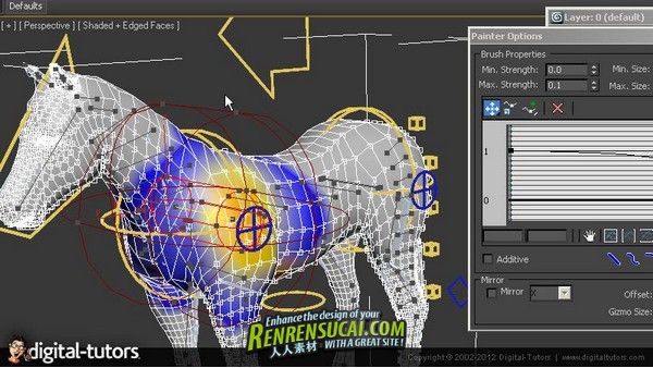 《3dsMax四足动物骨骼绑定教程》Digital-Tutors Rigging Quadrupeds in 3ds Max