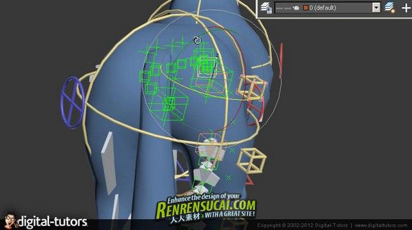 《3dsMax四足动物骨骼绑定教程》Digital-Tutors Rigging Quadrupeds in 3ds Max