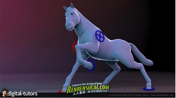 《3dsMax四足动物骨骼绑定教程》Digital-Tutors Rigging Quadrupeds in 3ds Max