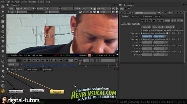 《NUKE中Rotoscoping技术教程》Digital-Tutors Rotoscoping Techniques in NUKE