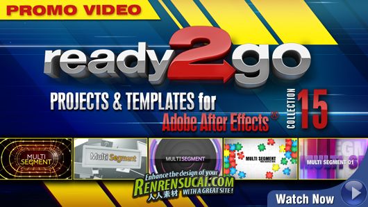 《DJ最强AE模板合辑Vol.15》Digital Juice Ready2Go Collection 15 for After Effects