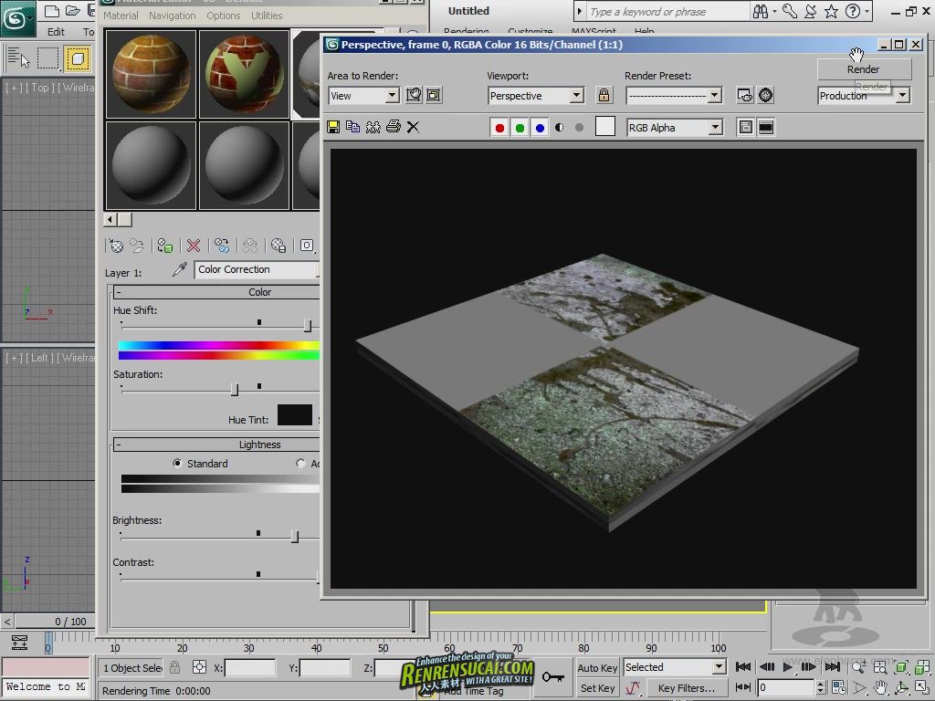 《3dsMax灯光与材质教程》Elephorm Learning 3ds Max Materials and Lights Vol 3