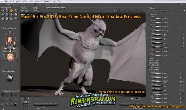 《CG人物造型设计SmithMicro Poser 2012 SR2破解版Win/Mac》SmithMicro Poser Pro