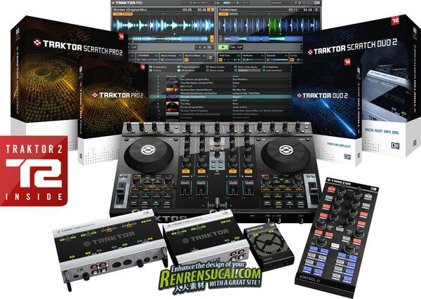 《数字DJ系统》(Native Instruments TRAKTOR SCRATCH PRO)v2.5.0.R13594[压缩包]