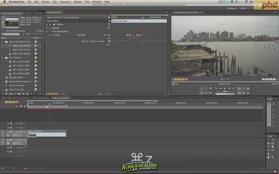 《Premiere电影制片高级教程》FXPHD PRM202 Premiere Pro for the Filmmaker