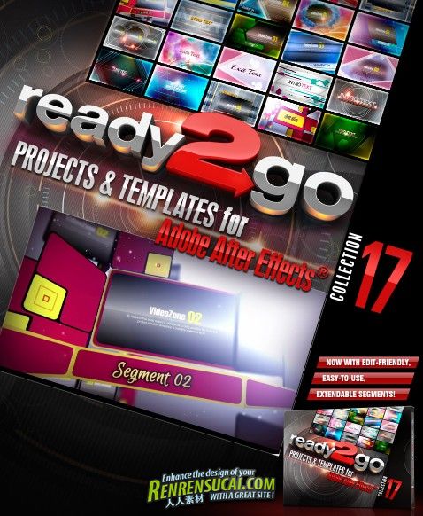 《DJ最强AE模板合辑Vol.17》Digital Juice Ready2Go Collection 17