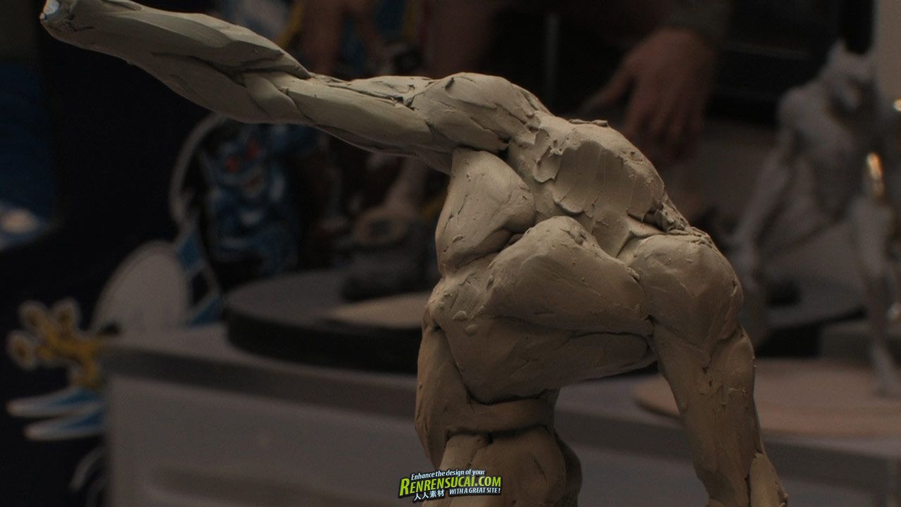 《生物雏形雕塑与上色教程》Gnomon Jordu Schell Creature Studio Maquette sculpt...