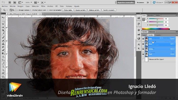 《Photoshop快速高效处理技巧教程》video2brain Adobe Photoshop Study Resources ...