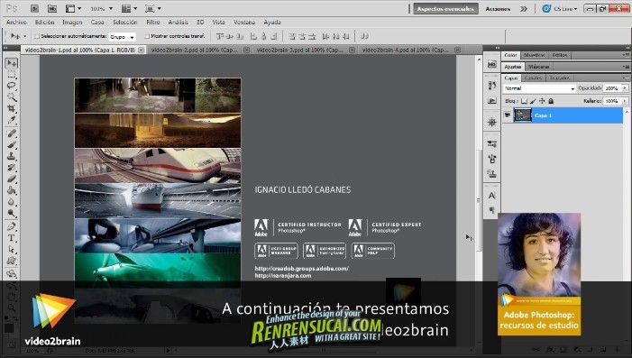 《Photoshop快速高效处理技巧教程》video2brain Adobe Photoshop Study Resources ...