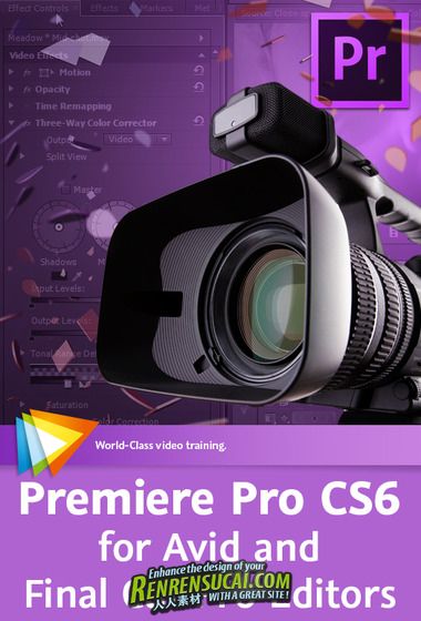 《Premiere通用性非编视频教程》Video2brain Premiere Pro CS6 for Avid and Final...