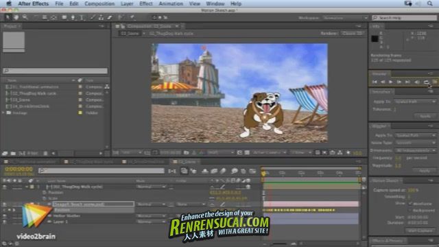 《AE CS6综合训练视频教程》video2brain Adobe After Effects CS6 Learn by Video