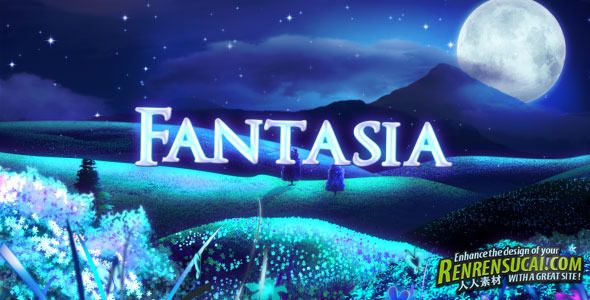 《幻想曲风格 AE模板》videohive fantasia 2201750