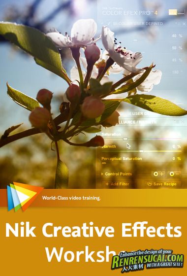 《Nik创意效果视频教程》video2brain Nik Creative Effects Workshop English