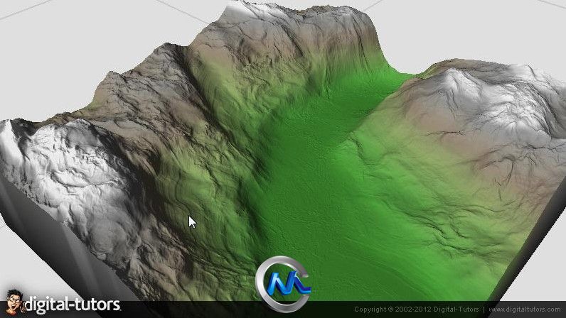 《Vue10景观环境制作教程》Digital-Tutors Scenic Environment Creation in Vue