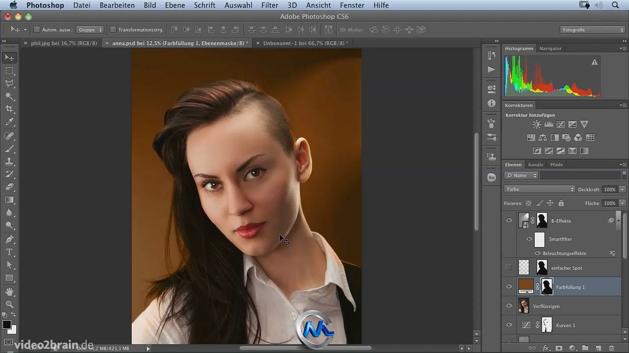 《Photoshop人物肖像润色教程》video2brain Photoshop Practice for photographers...