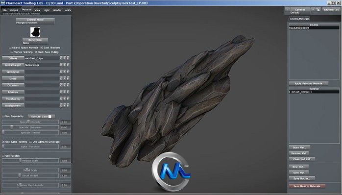 《ZBrush与xNormal和nDo2法线贴图教程》3DMotive Texturing and Baking with ZBrus...