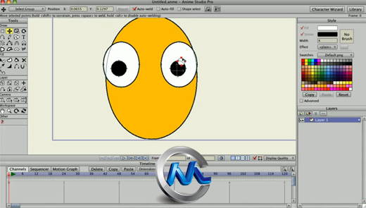 《2D动画制作软件V9.0专业版》Smith Micro Anime Studio Pro v9.0 Win Mac CORE