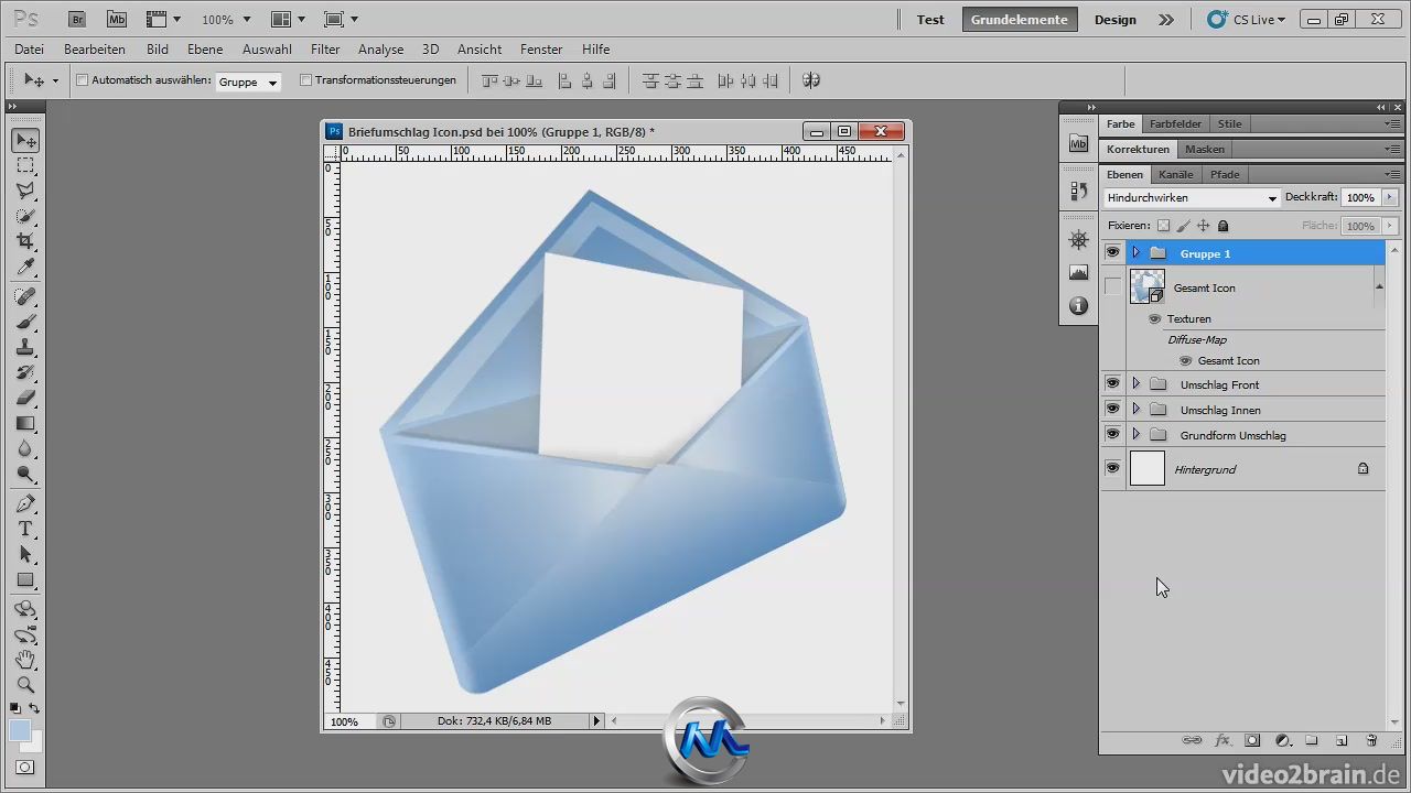 《Photoshop先进图层样式技术教程》video2brain Icons make with Photoshop combin...