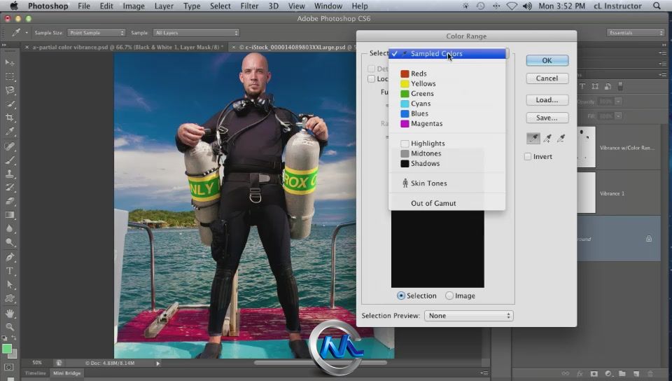 《Photoshop潜在秘密教程》CreativeLive Photoshop Deep Dive Selections Lesa Snider