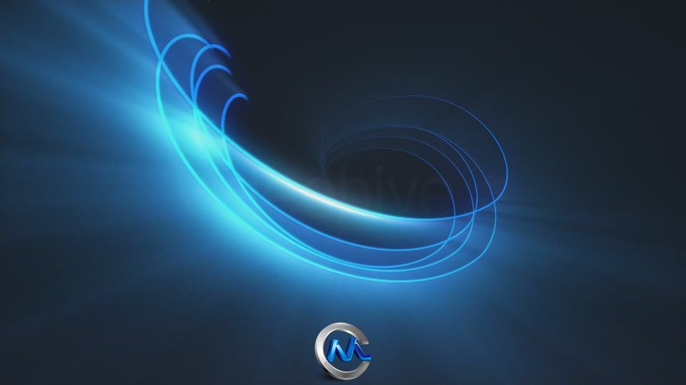 《唯美光线扫射Logo标志 AE模板》videohive wisp logo 237612