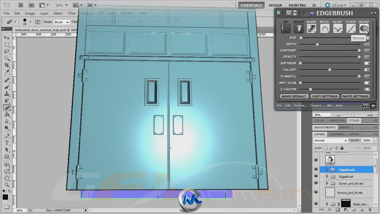 《nDo2与CryENGINE3纹理实例教程》3DMotive Texturing an Industrial Door with nD...