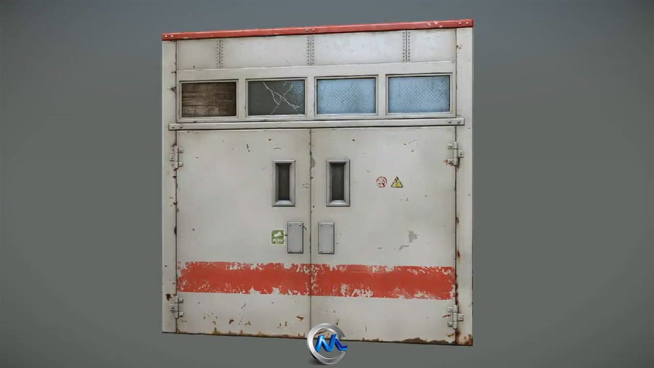 《nDo2与CryENGINE3纹理实例教程》3DMotive Texturing an Industrial Door with nD...