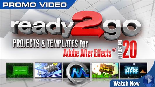 《DJ最强AE模板合辑Vol.20》Digital Juice Ready2Go Collection 20 for After Effects