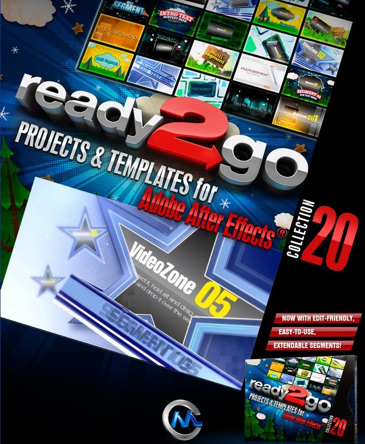 《DJ最强AE模板合辑Vol.20》Digital Juice Ready2Go Collection 20 for After Effects