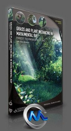 《森林制作技术2-Maya与mental ray中草与植物的实例化技术》The Gnomon Workshop F...