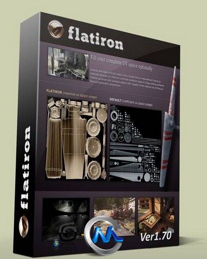 《3DsMax场景纹理渲染器V1.70版》3D-IO Flatiron 1.70 For 3Ds Max 2013 XFORCE