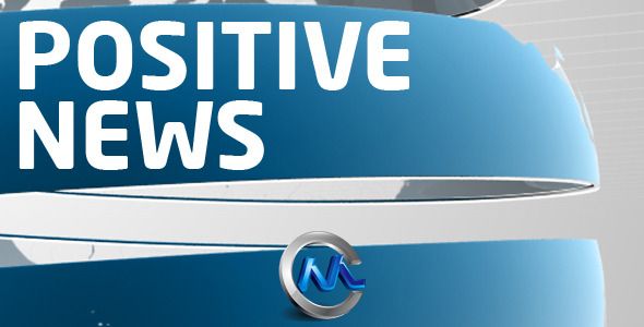 AE模版——  Positive News  正面新闻