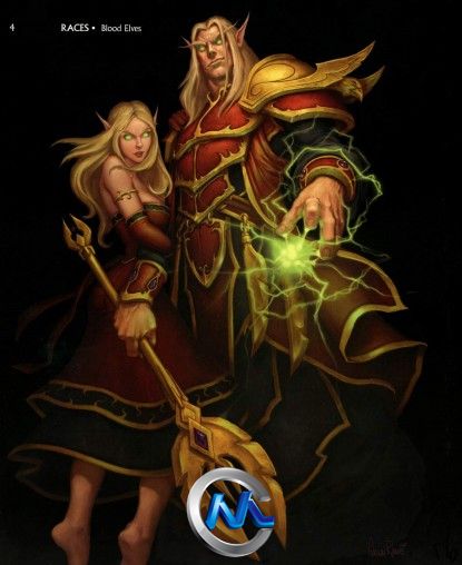 《魔兽世界-燃烧的远征游戏艺术原画设计书籍》The Art Of World Of Warcraft Burni...