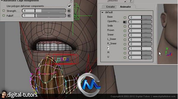 《Softimage面部表情动作教程》Digital-Tutors Facial Rigging in Softimage