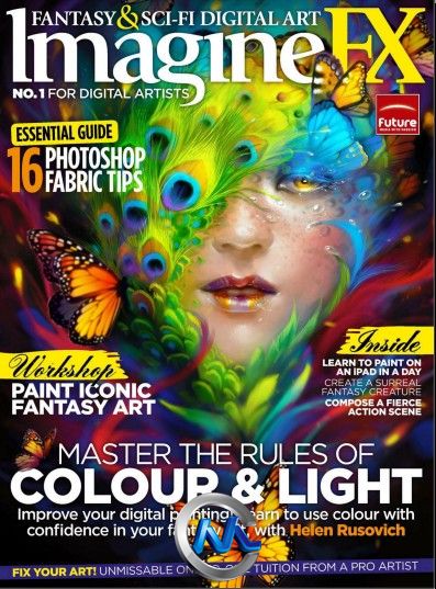 《科幻数字艺术杂志2012年1-12月合辑》ImagineFX January December 2012