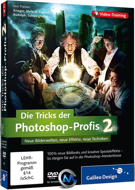 《Photoshop专业技术培训视频教程第二季》Galileo Design The tricks of Photoshop...