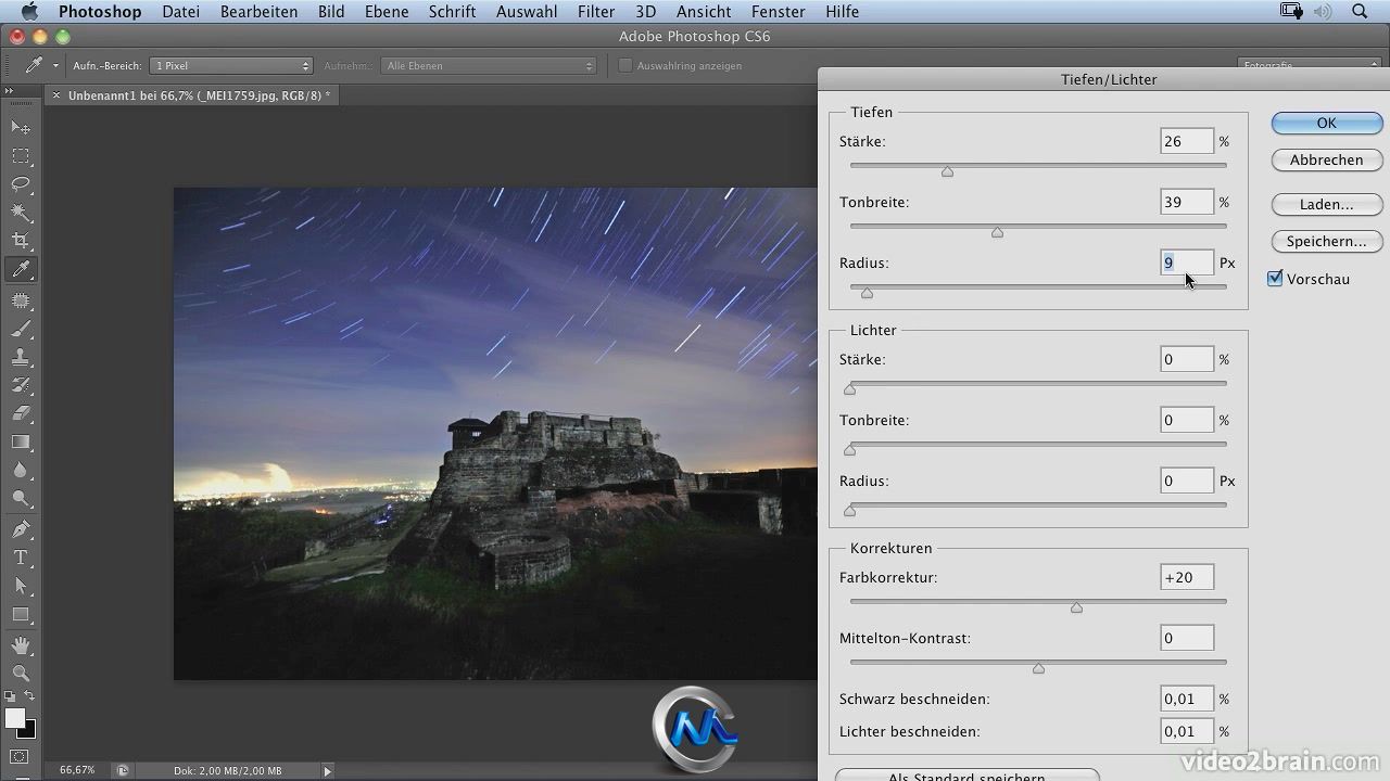 《Photoshop风景色彩调整技巧视频教程》video2brain Practical Photoshop for Phot...