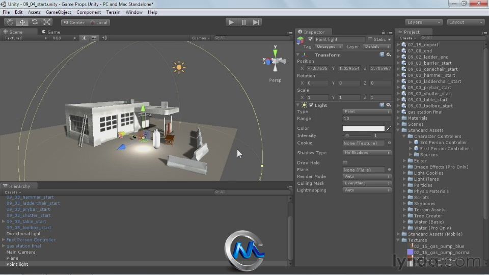 《Maya游戏道具建模视频教程》Lynda.com Game Prop Creation in Maya