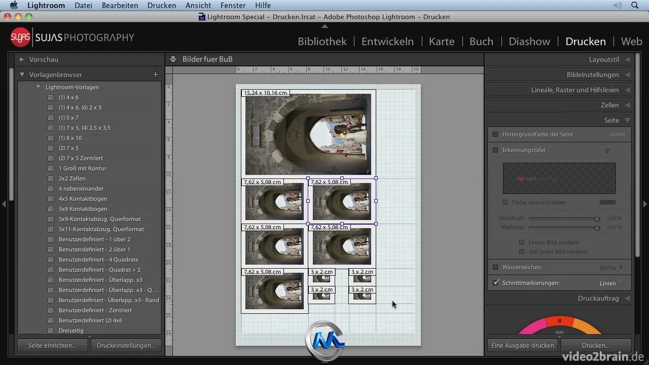 《Lightroom摄影印刷视频教程》video2brain Lightroom Special Print German
