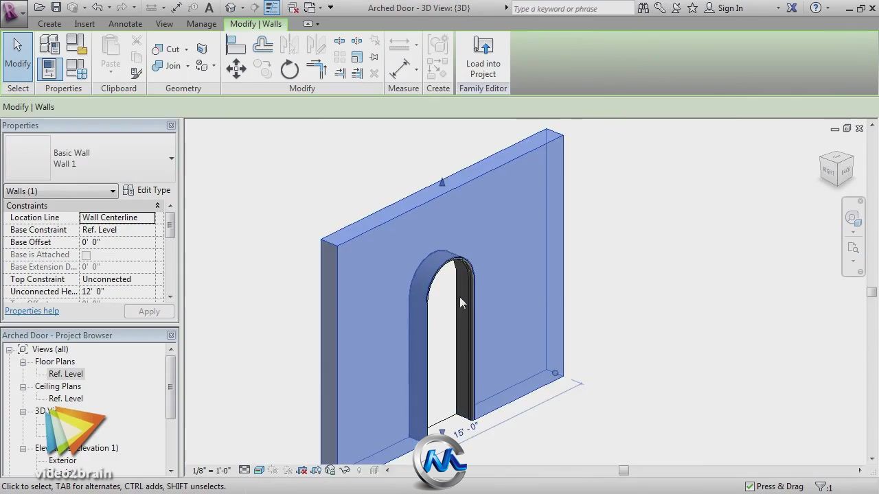 《Revit Architecture高级训练教程》video2brain Revit Families Workshop English