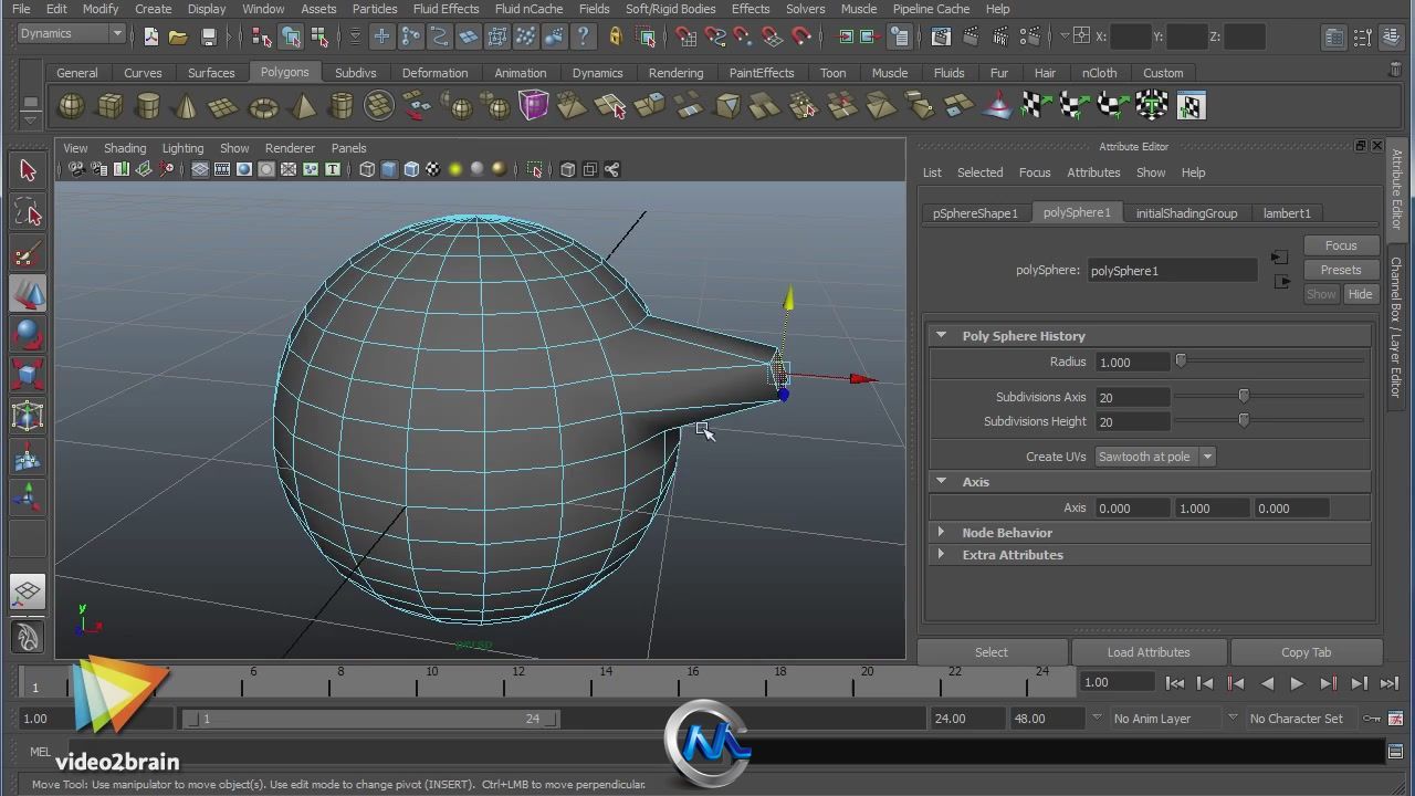 《Maya2013全面训练视频教程》video2brain Learning Autodesk Maya 2013 A Video I...