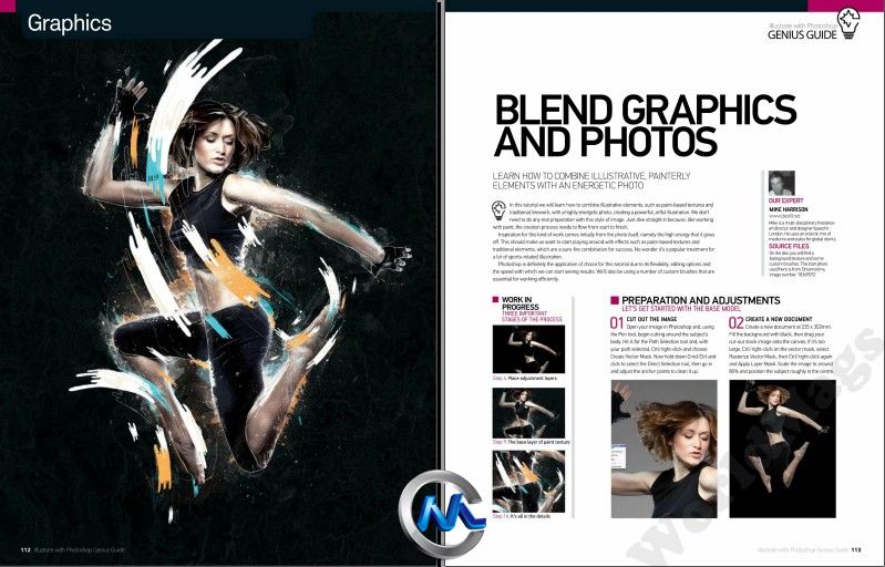 《Photoshop专业指南2012年Vol.1》Illustrate with Photoshop Genius Guide Vol. 1...