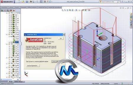 《完整CAM解决方案2012sp3》SolidCAM 2012 SP3 for SolidWorks 2009-2013