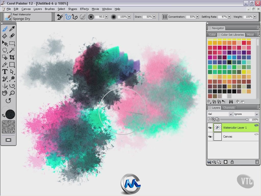 《Corel Painter 12基础训练视频教程》VTC Corel Painter 12