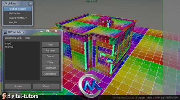 《Maya游戏环境照明贴图视频教程》Digital-Tutors Baking Light Maps for Game Env...