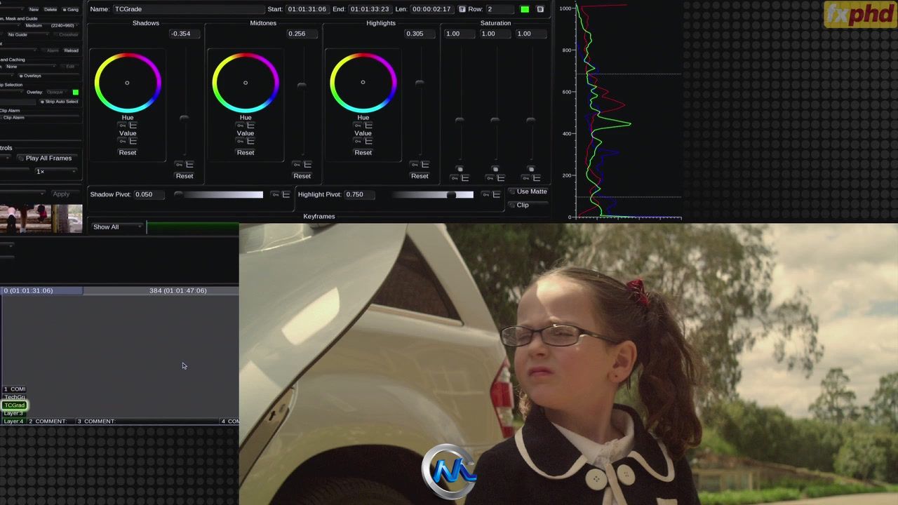 《影视色彩光线调色工艺视频教程》FXPHD GRD201 The Craft of Color Grading