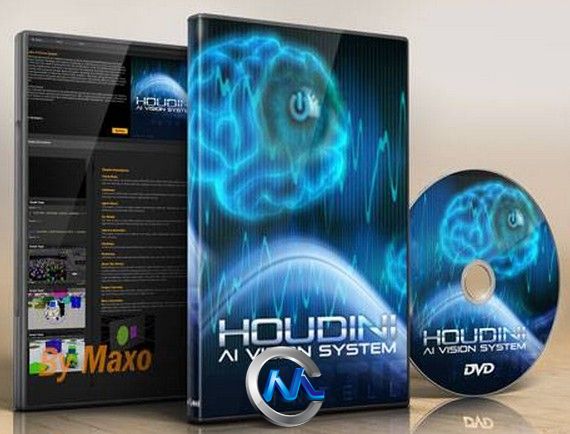 《Houdini中AI视觉系统使用视频教程》cmiVFX Houdini AI Vision System