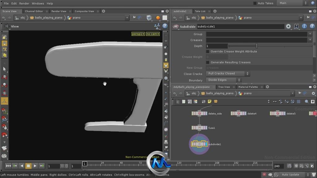 《Houdini中使用音频控制动画视频教程》cmiVFX Houdini Audio Driven Animation