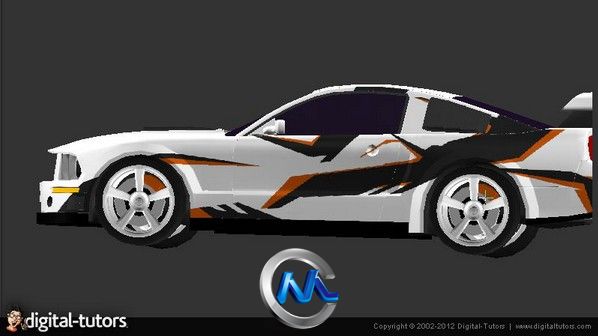 《MARI汽车贴图视频教程》Digital-Tutors Automotive Texturing in MARI