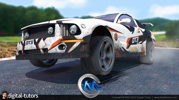 《MARI汽车贴图视频教程》Digital-Tutors Automotive Texturing in MARI